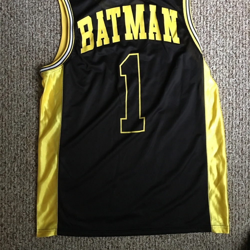 Batman basketball jearsy